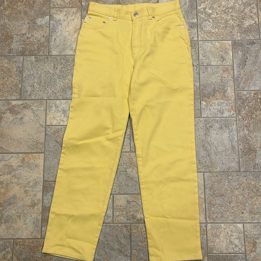 Lauren by Ralph Lauren yellow jeans
